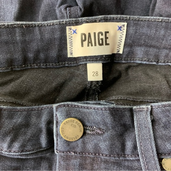 Paige Women Size 28 Jeans Dark Wash Pants Verdugo Ankle Slim Skinny Stretch - Picture 7 of 8